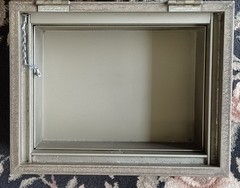 Mid-century Victor ‘Treasure Chest’ Fire-Proof Strong Box Safe, Both Keys, Nice!