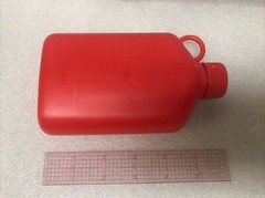 Plastic Alcohol Flask – Red – 2 Pack – 300ml – 10oz Free Shipping