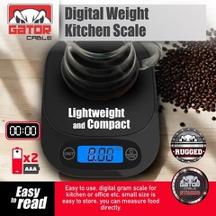 Digital Kitchen Scale Food Diet Multifunction Weight Balance 10,000g 22lb x 0.5g