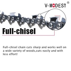 5PACK 24-In Chainsaw Chain For Stihl Husqvarna Full Chisel 3/8 Gauge .050″ 84DL