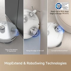 DREAME L40 Ultra Robot Vacuum Removable & Liftable Mop Certified Refurbished
