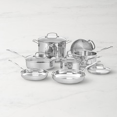 Cuisinart Chef’s Classic Stainless Steel 11-Piece Cookware Set