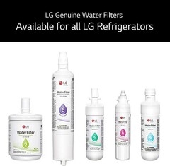 2/4/6Pack LG ADQ747935 Water Refrigerator GF-D706BSL LT1000P Ice Refresh Filter