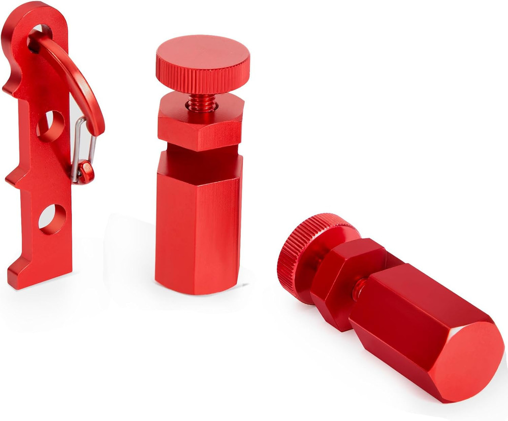 Tall Stair Gauges Framing Square Attachment Rafter Layout Tool Aluminum Red 2 Pa