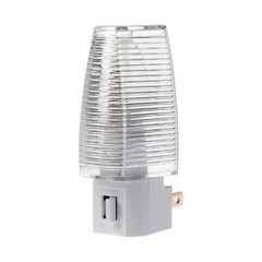 Plug in Night Light with Manual On/Off Switch – Includes 4W Bulb | 4 Pack