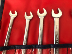 PROTO 9 PIECE METRIC COMBINATION WRENCH SET 7-15MM EX