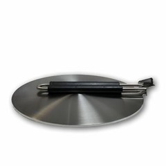 Induction Interface Disc 8″ Aluminum Stainless Steel Plate Cooktop USED READ ❤