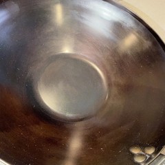 MADE IN BRAND CARBON STEEL WOK SEASONED AND READY TO GO 12.5 Inches LARGE