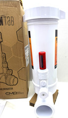 25280-110-000 CMP PowerClean Ultra in-Line Pool Chlorinator /clear glass LidREAD