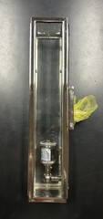 Restoration Hardware Union Filament Narrow Sconce Light Polished Nickel Silver