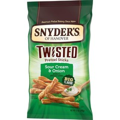 Delicious 12 Oz Sour Cream & Onion Pretzel Sticks – Perfect Anytime Snack