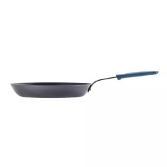 Tramontina Frying Pan Black Carbon Steel Grip Handles Oven Safe Hand Wash Only