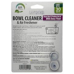 8 Count Lavender Toilet Bowl Cleaner & Air Freshener – Lasts 30 Days