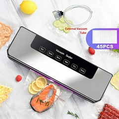 Commercial Household 65 KPA Food Vacuum Sealing Machine With 45 Free Bags