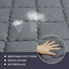 12″ 14″ Mattress Gel Memory Foam Hybrid Spring Twin Full Queen King Bed in a Box