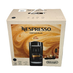 Nespresso VertuoPlus Deluxe Coffee and Espresso Machine, De’Longhi, 37 Oz, Black