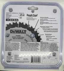 DEWALT DWA161224 6.5 in 24T Circular Saw Blade