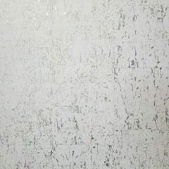 Contemporary Modern Faux Cork wallpaper rolls off white gold silver textured 3D