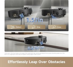 DREAME Aqua10 Roller AE Robot Vacuum Roller Mop Carpet-Safe Roller Guard