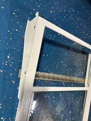 GE FRENCH DOOR REFRIGERATOR GLASS INTERIOR SHELF MODULE GFE26 294D1409P001