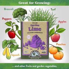 Down to Earth Organic Garden Lime Calcium Carbonate, 5lb