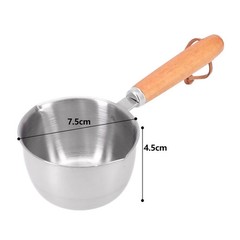 Stainless Steel Milk Pan Small Saucepan Butter Melting Cooking Pot