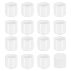 56Pcs Chair Leg Caps 19mm (3/4 Inch) Non-Slip Chair Leg Tips White