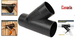 Heavy-Duty Universal Dust Hose Connector – Coupling – 24.89×21.84×10.8 cm