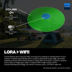 Smart Sensor 3-Pack: Wi-Fi-Free Environmental Monitoring with Long Battery Life