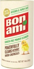 Bon Ami POWDER CLEANSER 14 oz. No Scent Cleaner Kitchen Bath Surfaces 04410 NEW!