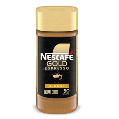 Nescafe Gold Espresso Blonde, Instant Coffee, 3.5 oz (Pack of 2)