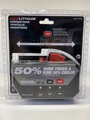 Milwaukee M18 High Output HD12.18V Lithium Ion 12.0Ah Battery (48-11-1812) 1X