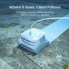 Poolmate Hydro 4 SE Corded Robotic Pool Cleaner Automatic Pool Vacuum