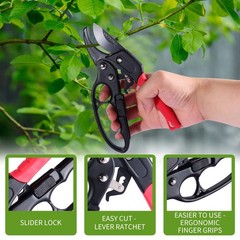 Premium German Pruning Shears Ergonomic HeavyDuty Hand Pruners for Precision