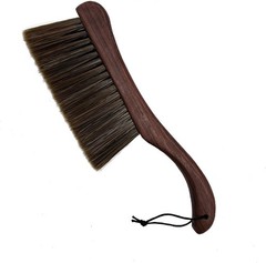Hand Broom Soft Bristles Duster with Solid Wood Handle Quick Dusting Brush