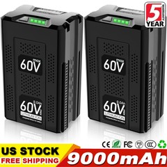 5 Ah / 9 Ah Upgraded Lithium Battery For Greenworks 60 V LB60A00 LB60A02 LB60A03