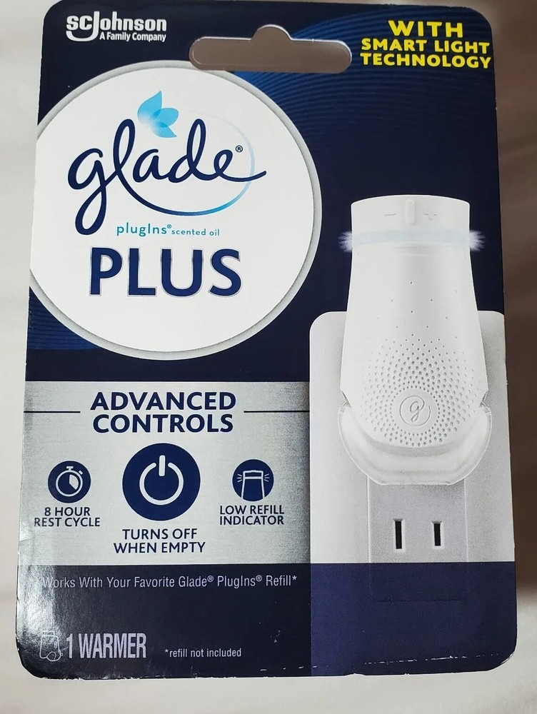 2 Glade Plugins PLUS Warmer-Smart Light Technology-Advanced Controls-No Refills