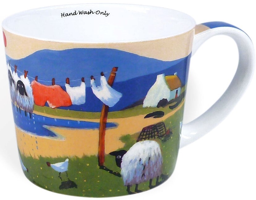 Thomas Joseph Mug Hand Wash Only Mug Irish Sheep Design Gift Boxed