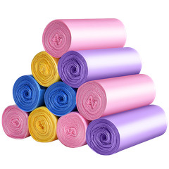 Small Trash Bags Mix-colors 170pcs 4 Gal Small Trash Can Liners Garbage Bag