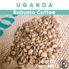 Uganda Robusta Coffee Beans – Unroasted – Green