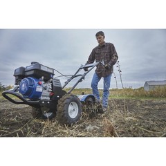 Powerhorse 20in. Rear Tine Tiller Cultivator, 6.5in. Tilling Depth,