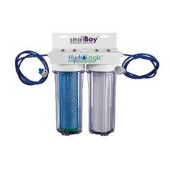NEW Hydro-Logic Small Boy De-Chlorinator with KDF85 Catalytic Carbon Filter