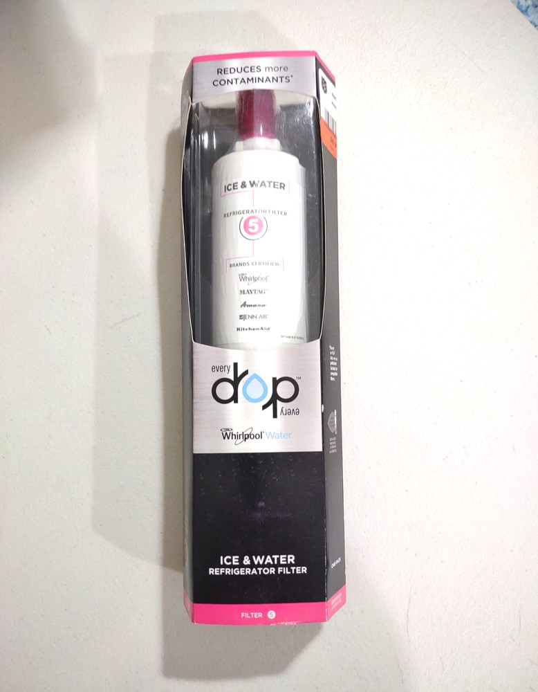 EVERYDROP Twist In Refrigerator Water & Ice Filter Number 5 New in Box SEALED