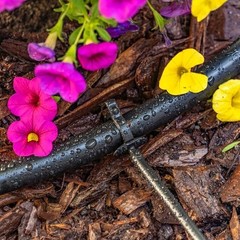 1/2 in. x 500 ft. Poly Drip Tubing Irrigation Sprinkler System Water Line Pipe