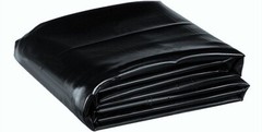 20x17ft Black Plastic Flexible Durable Pond Liner Fish Pool Underlaymen Membrane