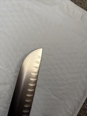 Emeril Wusthof Germany 4184E/17 Cm Santoku/Chef Knife Black Handle 6 1/2” Blade