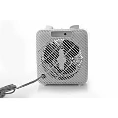 Pelonis 1500W 3-Speed Electric Fan-Forced Space Heater White PSH08F1AWW OPEN BOX