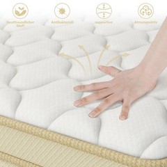 14 Inch Queen Size Mattress Gel Memory Foam Hybrid Pocket Spring In A Box