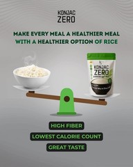 1kg Luxe Slim Konjac Zero Shirataki Rice Keto Low Carb Gluten Free