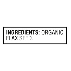 Great Value Organic Whole Flax Seed, 22 oz…